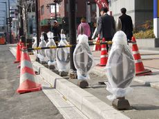 高崎駅西口線・歩道部は年度内完成へ