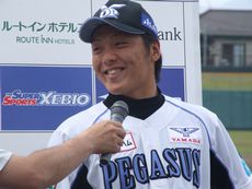 ペガサス４連勝／堤投手登り調子