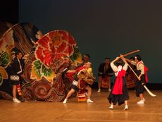 加賀の伝統芸能を堪能／友好都市金沢から２団体招く