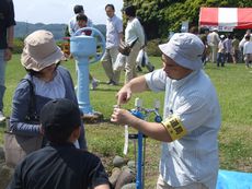 若田浄水場で水道週間イベント