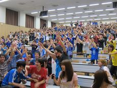 経大生みんなで応援しよう／サッカーＷ杯