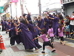 第７回たかさき雷舞フェス開催される