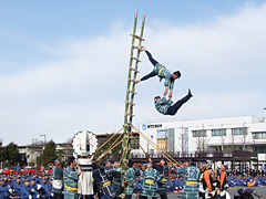 高崎市消防隊・出初め式