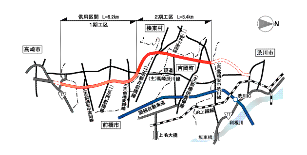 今年度内に17号と接続／2期工区は6月供用開始