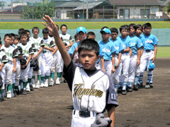 野球を通じて被災地と交流