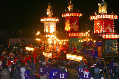 小正月を祝う伝統行事「道祖神祭り」