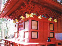 榛名神社神宝殿の修理が完了