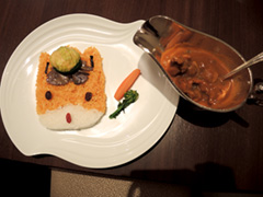 「ぐんまちゃんカレー」　県産食材をふんだんに