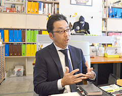 富田文具 富田専務